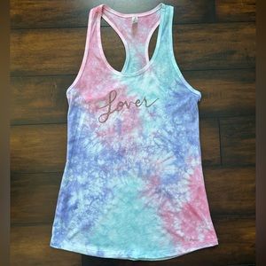 Taylor Swift Eras Tour Lover Tie Dye Tanktop